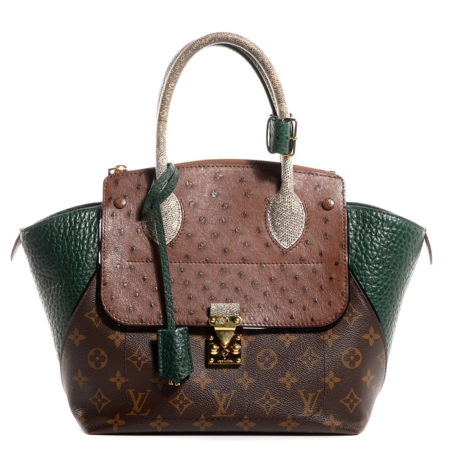 Louis Vuitton Monogram Ostrich Majestueux PM Vert 1 of 8