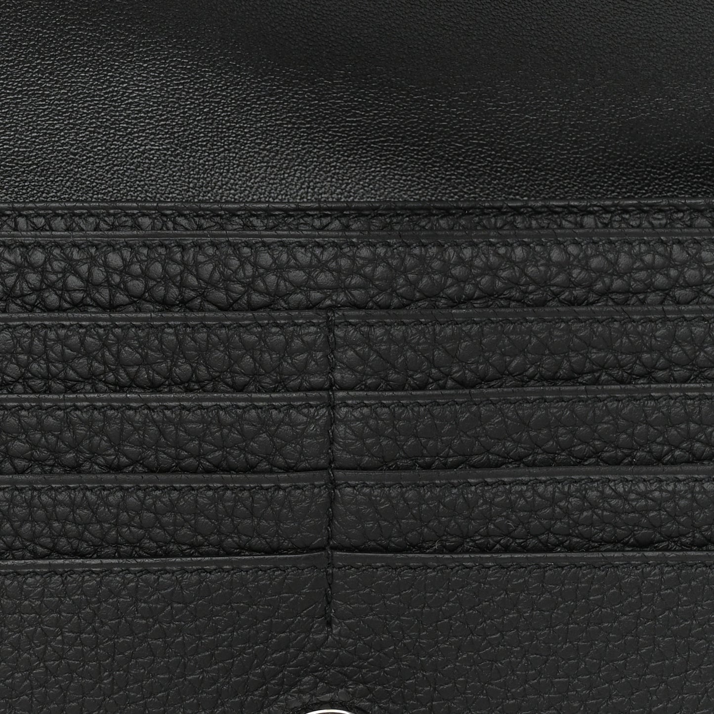 Togo Dogon Recto Verso Wallet Black
