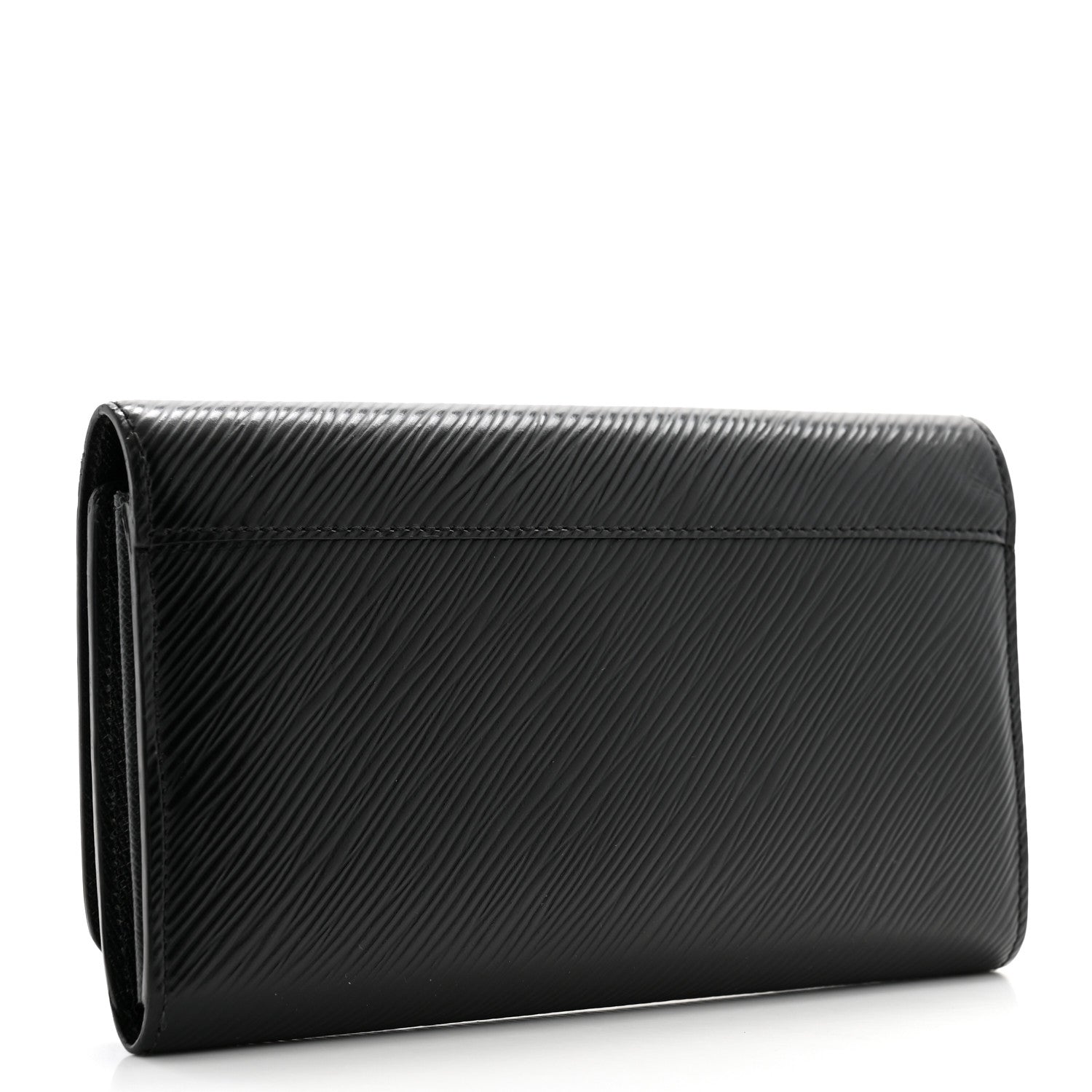 Louis Vuitton Epi Twist Wallet Black 3 of 10