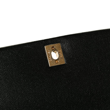 Chanel Caviar Quilted Small Fashion Therapy Flap Bag Black 10 of 11