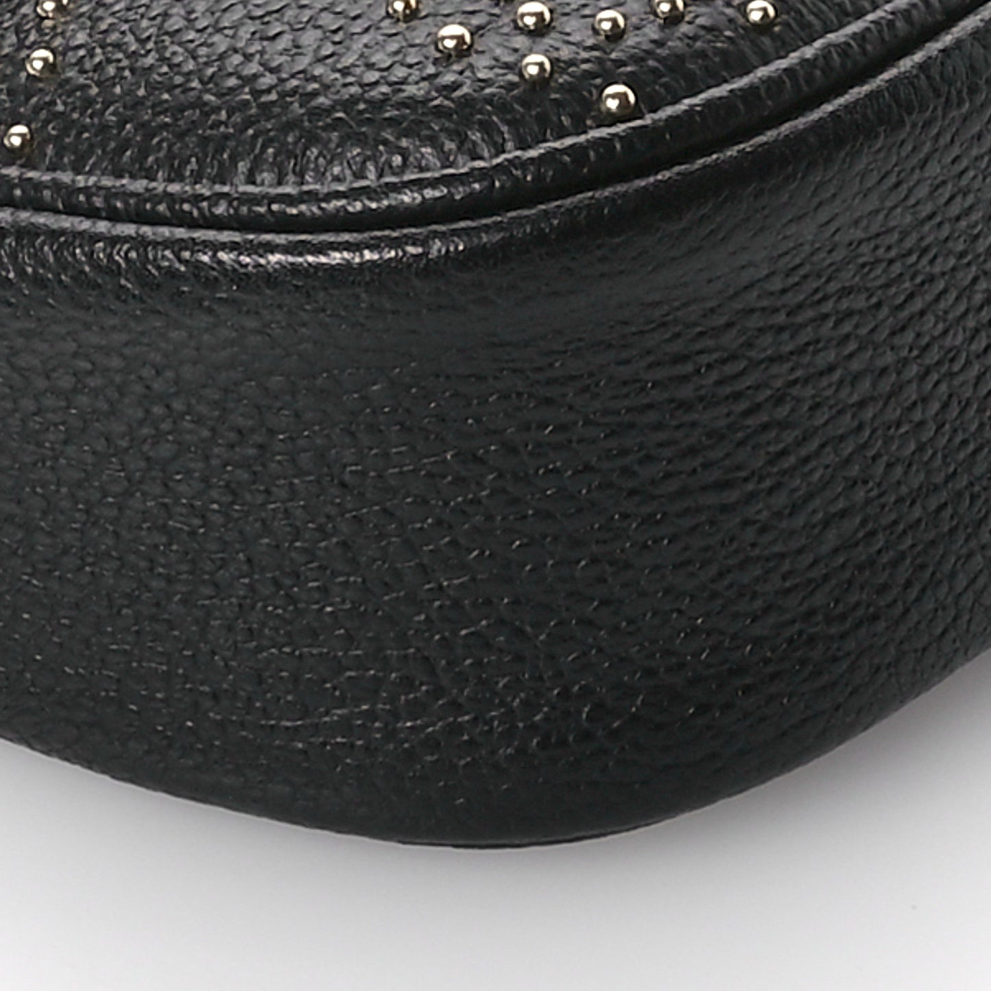 Empreinte Giant Studded Ivy Wallet On Chain Black