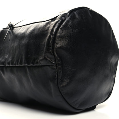 Saint Laurent Smooth Calfskin City Sailor Drawstring Backpack Black 8 of 10