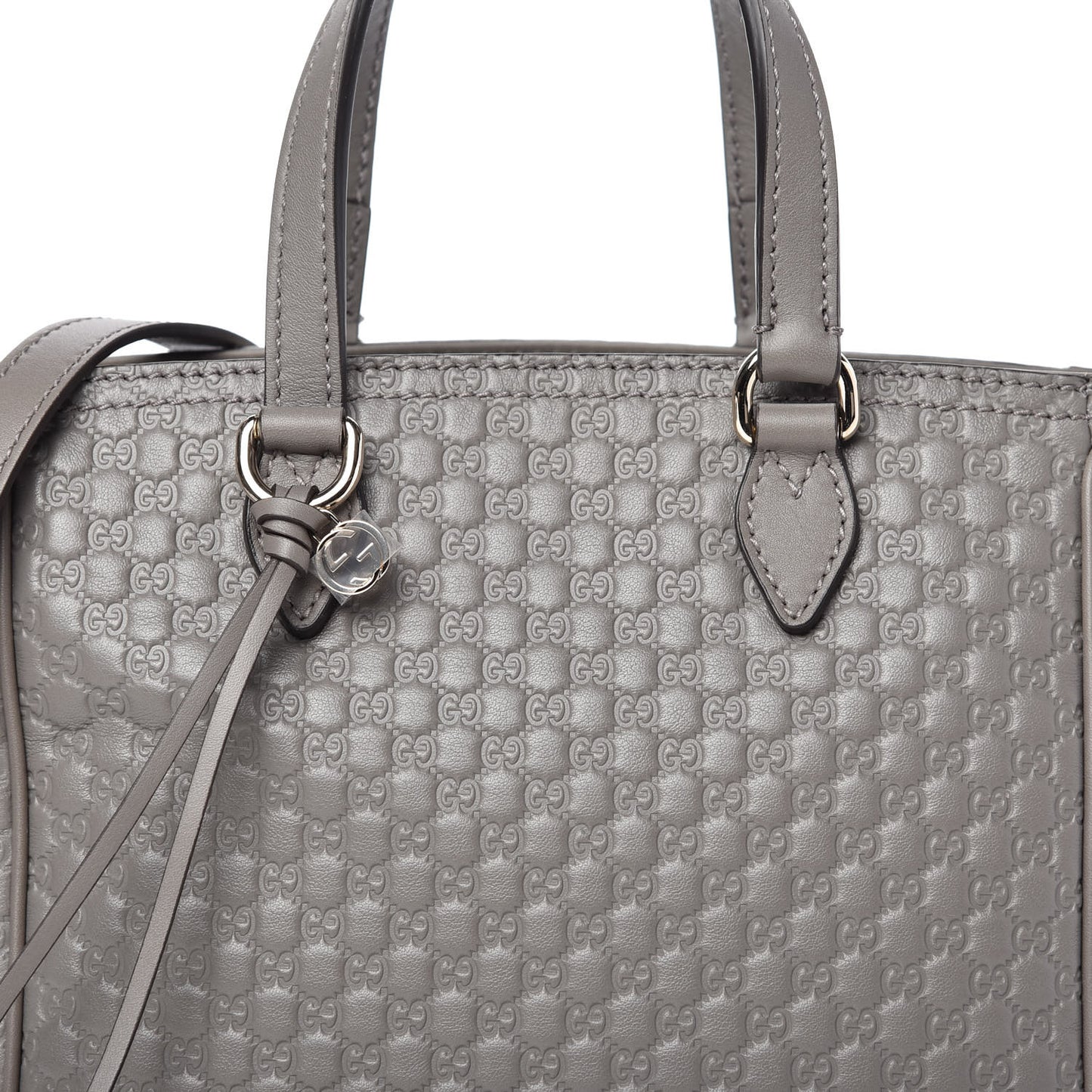 Microguccissima Small Bree Tote Graphite