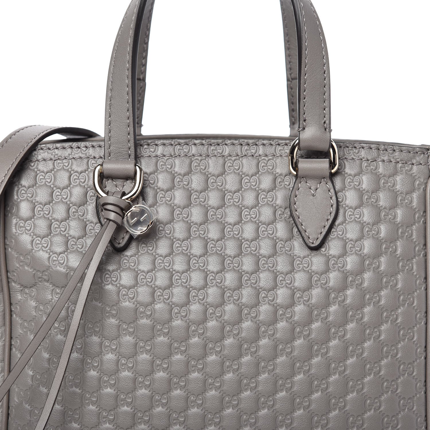 Gucci Microguccissima Small Bree Tote Graphite 10 of 10