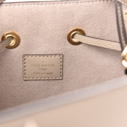 Louis Vuitton Empreinte Monogram Giant Neonoe MM Tourterelle Creme 8 of 14