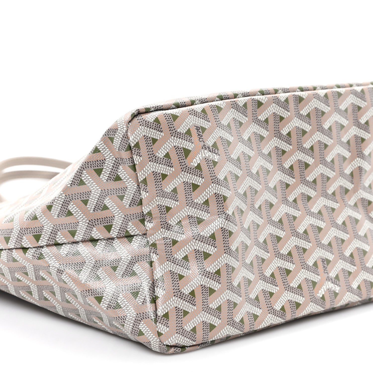 Goyard Goyardine Saint Louis Claire Voie PM Grege Khaki 10 of 12