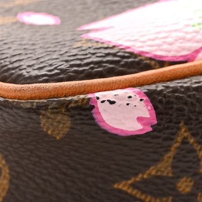 Louis Vuitton Monogram Cherry Blossom Pochette Accessories Brown 10 of 11