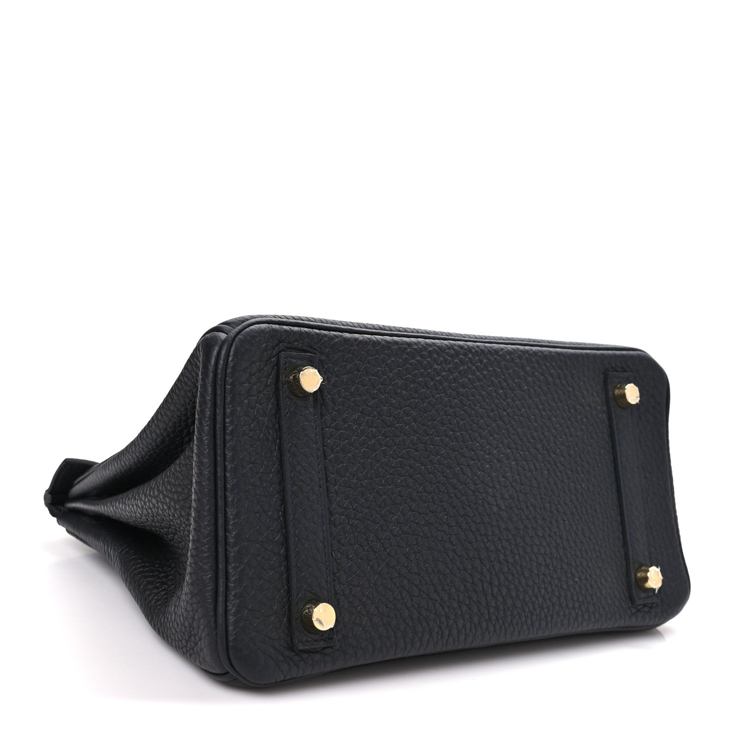 Hermes Togo Birkin 25 Black Black 3 of 10