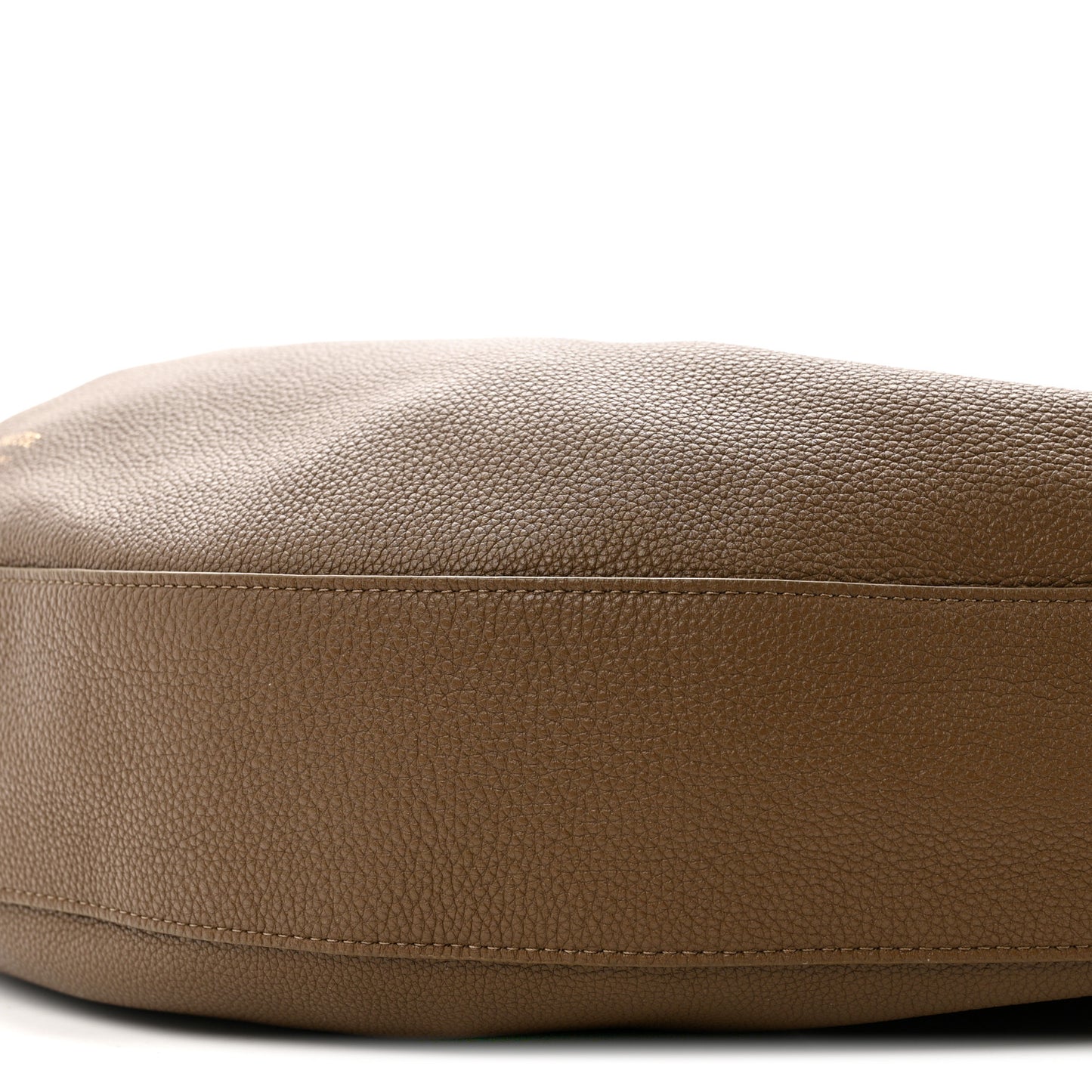 Pebbled Calfskin Augustina Hobo Hazelnut