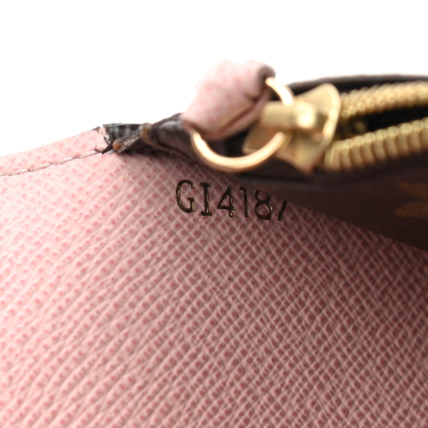 Monogram Josephine Wallet Rose Ballerine