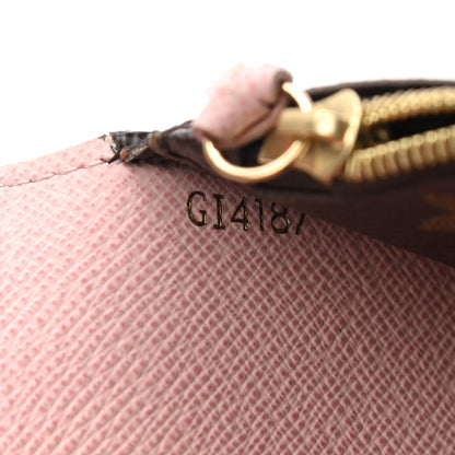 Louis Vuitton Monogram Josephine Wallet Rose Ballerine 7 of 7