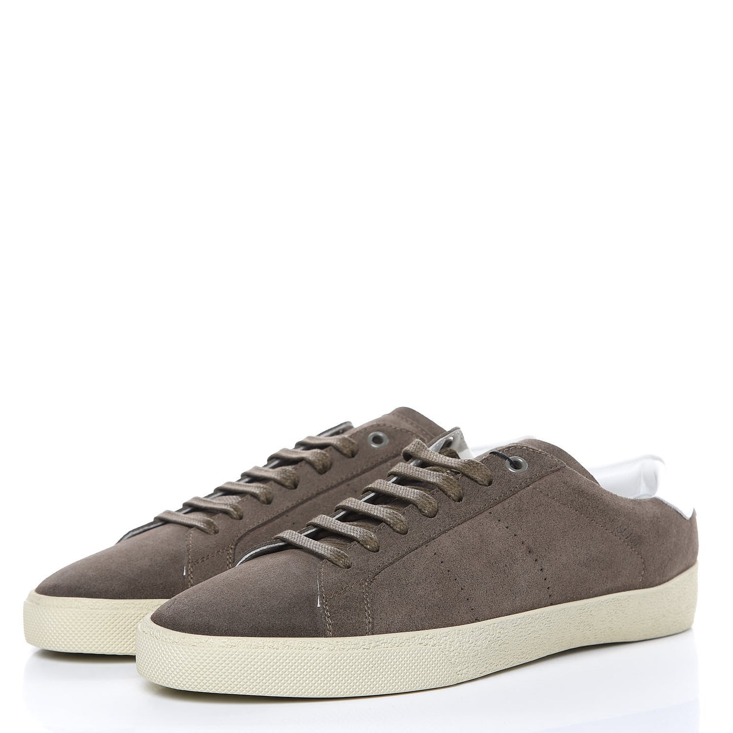 Suede Soho Mens Court Classic Sneakers 40 Kaki
