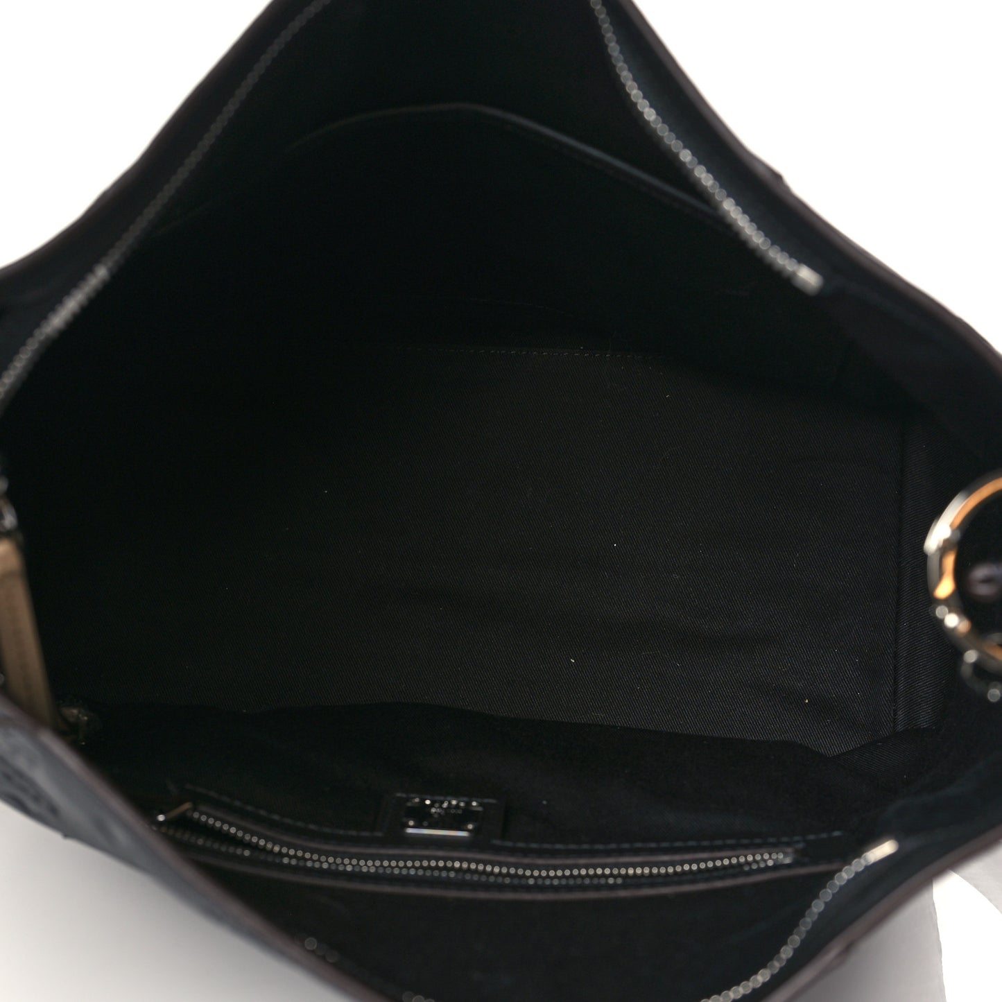 Calfskin Ottomar Medium Klara Hobo Black