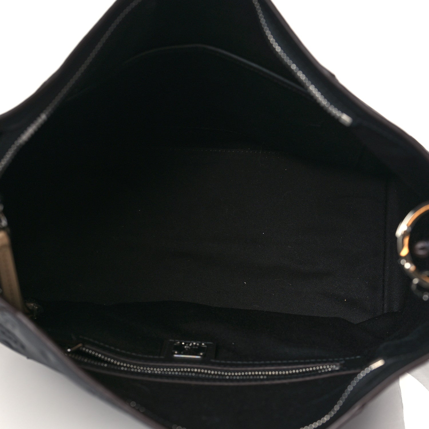 MCM Calfskin Ottomar Medium Klara Hobo Black 5 of 10