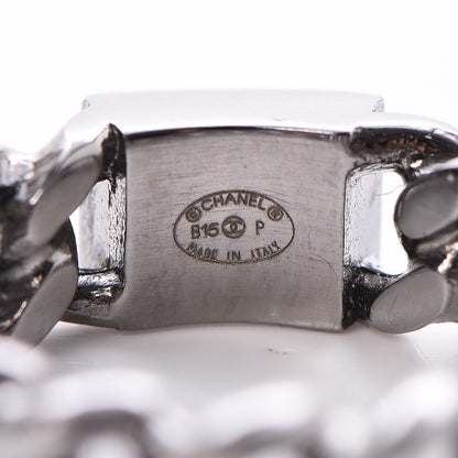 Chanel Ruthenium Chain CC Ring 6 4 of 5