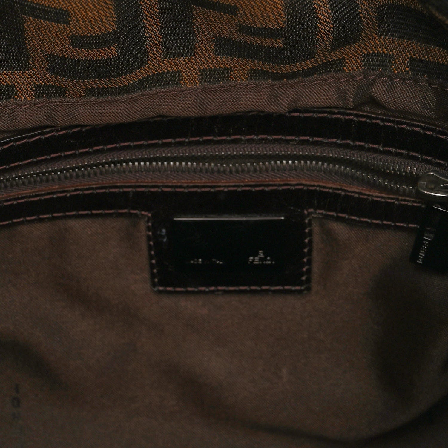 Fendi Zucca Mama Baguette Tobacco 6 of 10