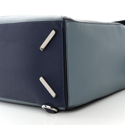 Loewe Calfskin Medium Puzzle Bag Marine Stone Steel Blue 10 of 10