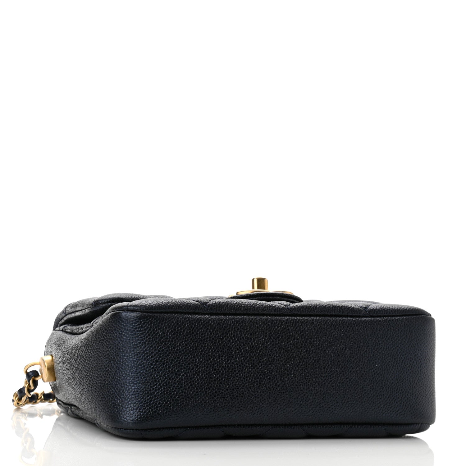 Chanel Iridescent Caviar Quilted Mini My Perfect Flap Dark Blue 4 of 11