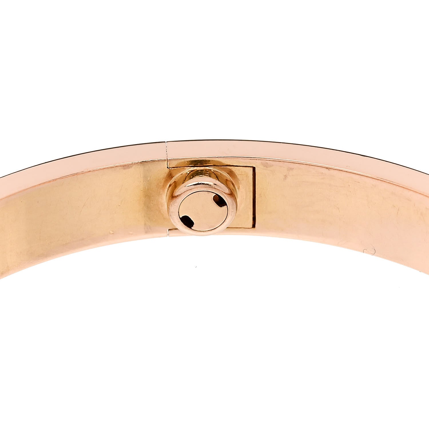 Cartier 18K Pink Gold LOVE Bracelet 17 8 of 9