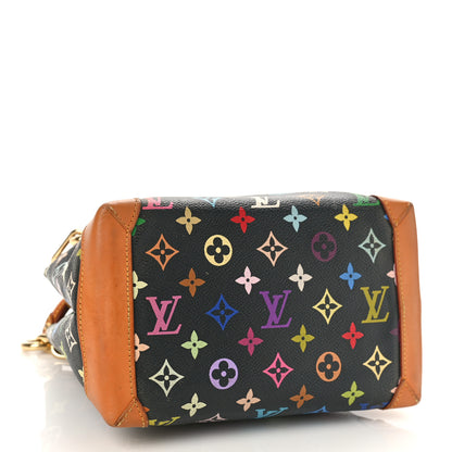 Louis Vuitton Monogram Multicolor Audra Black 4 of 10