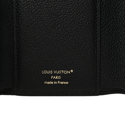 Louis Vuitton Empreinte Victorine Wallet Black 6 of 6