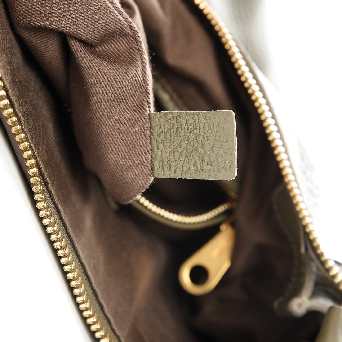 Calfskin Large Marcie Hobo Baobab Green