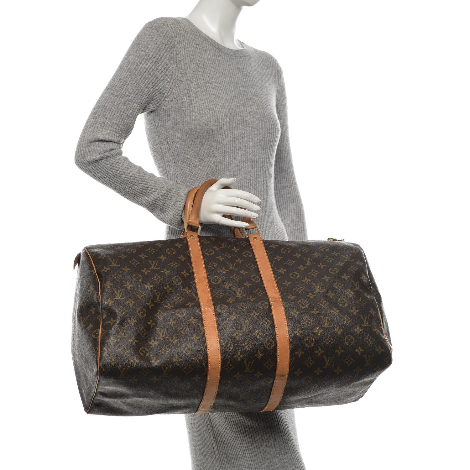 Louis Vuitton Monogram Keepall 55 2 of 12