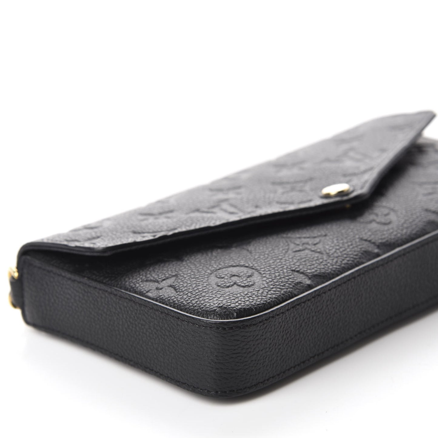 Empreinte Pochette Felicie Chain Wallet Black