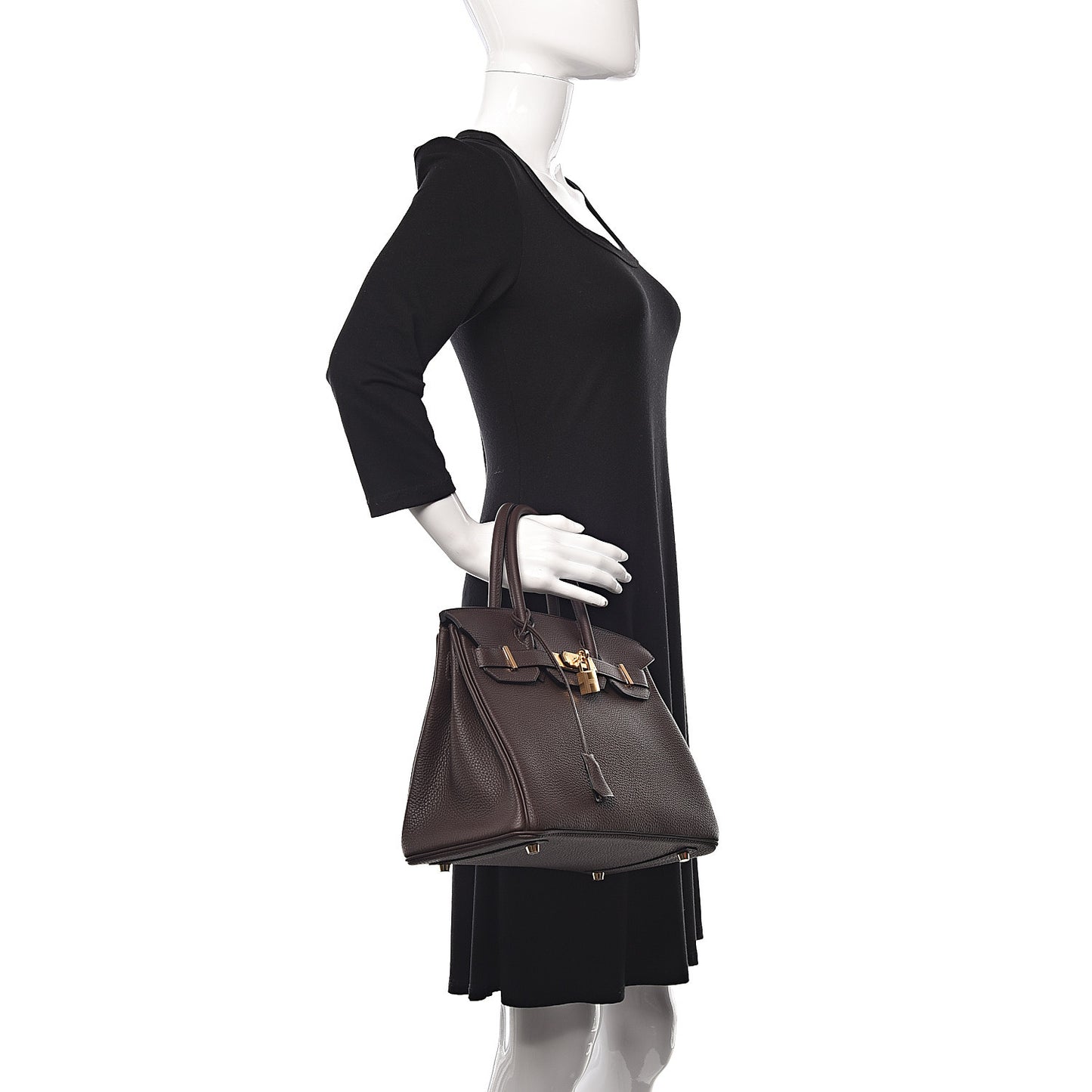 Togo Birkin 30 Chocolate