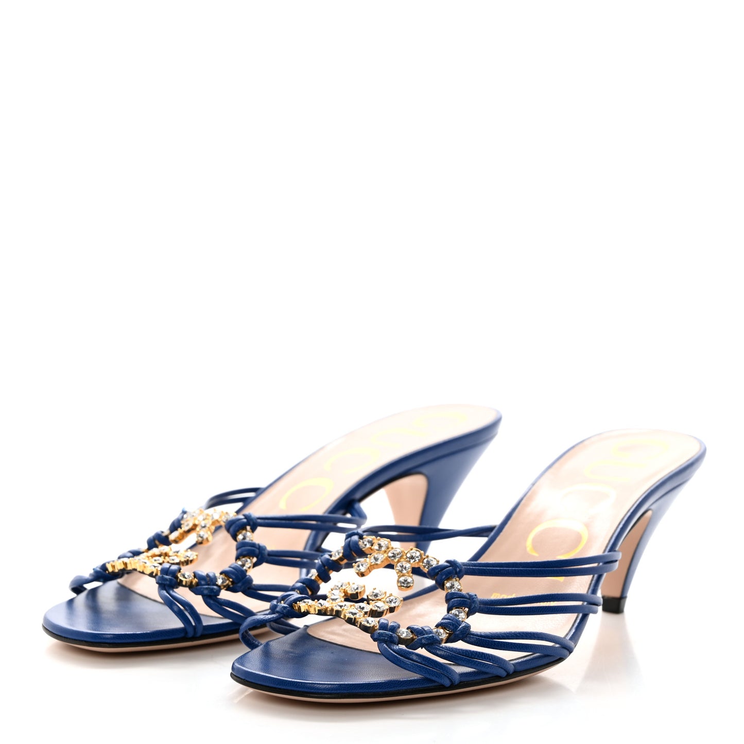 Malaga Kid Crystal GG 55mm Sandals 35 Blue