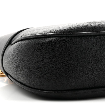 Gucci Goatskin Small Aphrodite Shoulder Bag Black 9 of 10