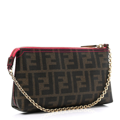 Fendi Zucca Spalmati Pochette Tobacco Fragola 2 of 6