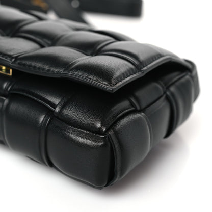 Bottega Veneta Nappa Maxi Intreccio Small Padded Cassette Crossbody Bag Black 9 of 9