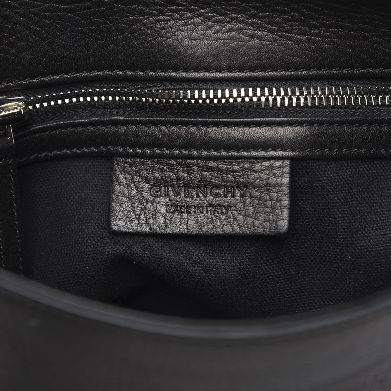 Givenchy Calfskin Small Pandora Pure Flap Bag Black 6 of 14