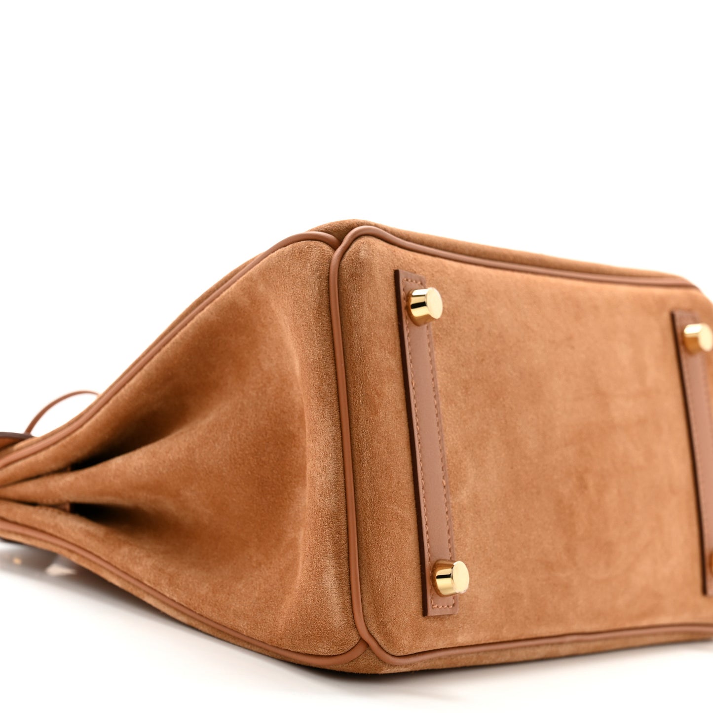 Veau Doblis Swift Grizzly Birkin 25 Gold