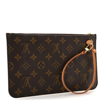 Louis Vuitton Monogram Neverfull MM GM Pochette 3 of 9