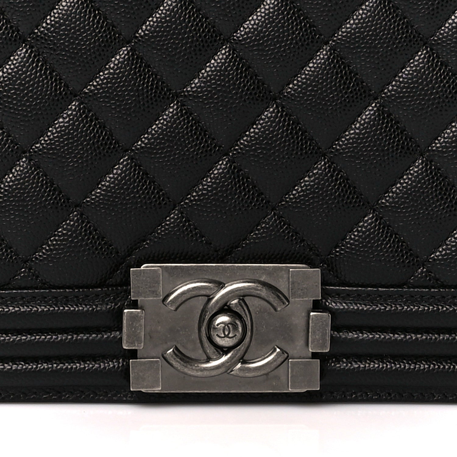 Chanel Caviar Quilted New Medium Boy Flap Black 9 of 11