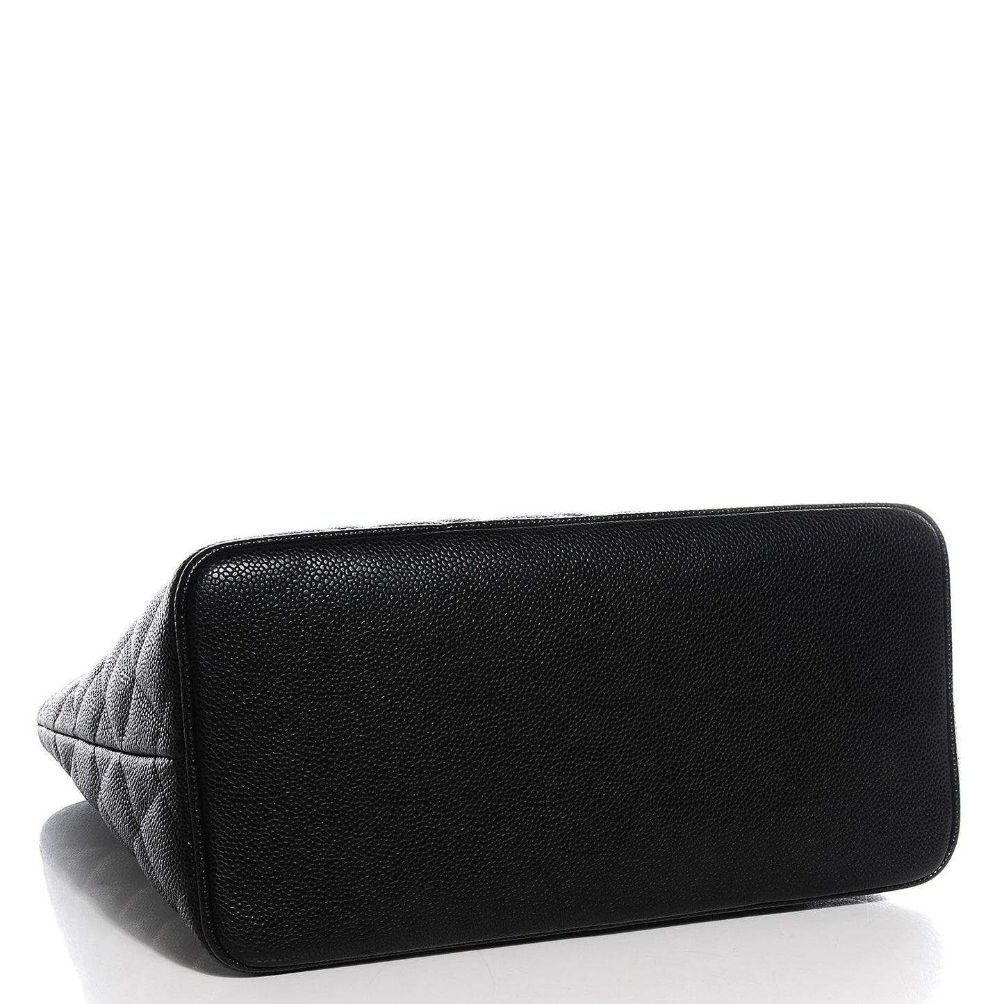 Caviar Quilted Medallion Tote Black