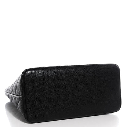 Chanel Caviar Quilted Medallion Tote Black 4 of 7