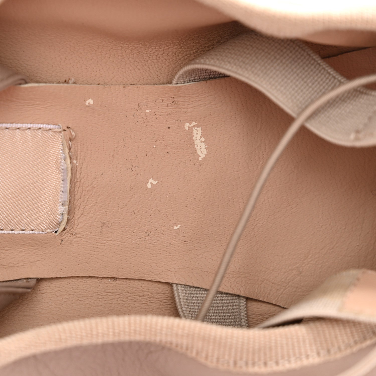 Valentino Garavani Lambskin Rockstud Ballerina Flats M Poudre 9 of 12