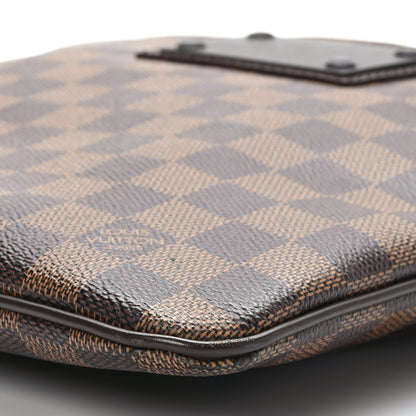 Louis Vuitton Damier Ebene Brooklyn Flat Pochette 8 of 8