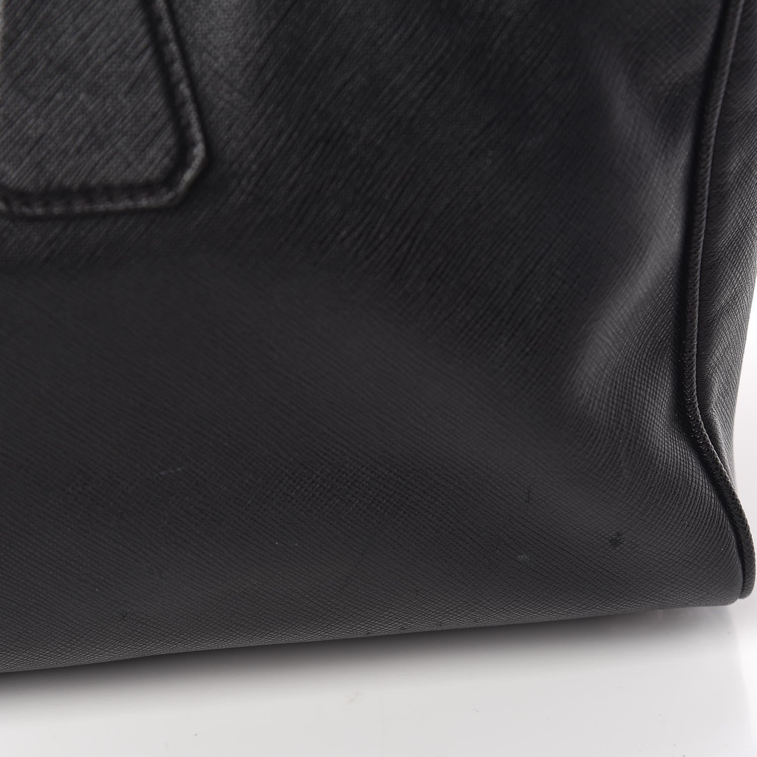 Prada Saffiano Duffle Travel Bag Black 11 of 18