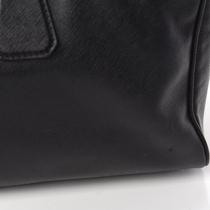 Prada Saffiano Duffle Travel Bag Black 11 of 18