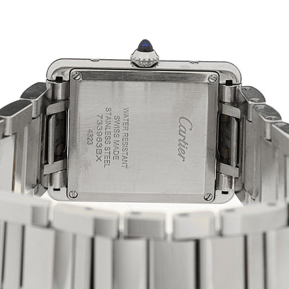 Cartier Stainless Steel 25mm Must de Cartier Tank Quartz Watch 4 of 5