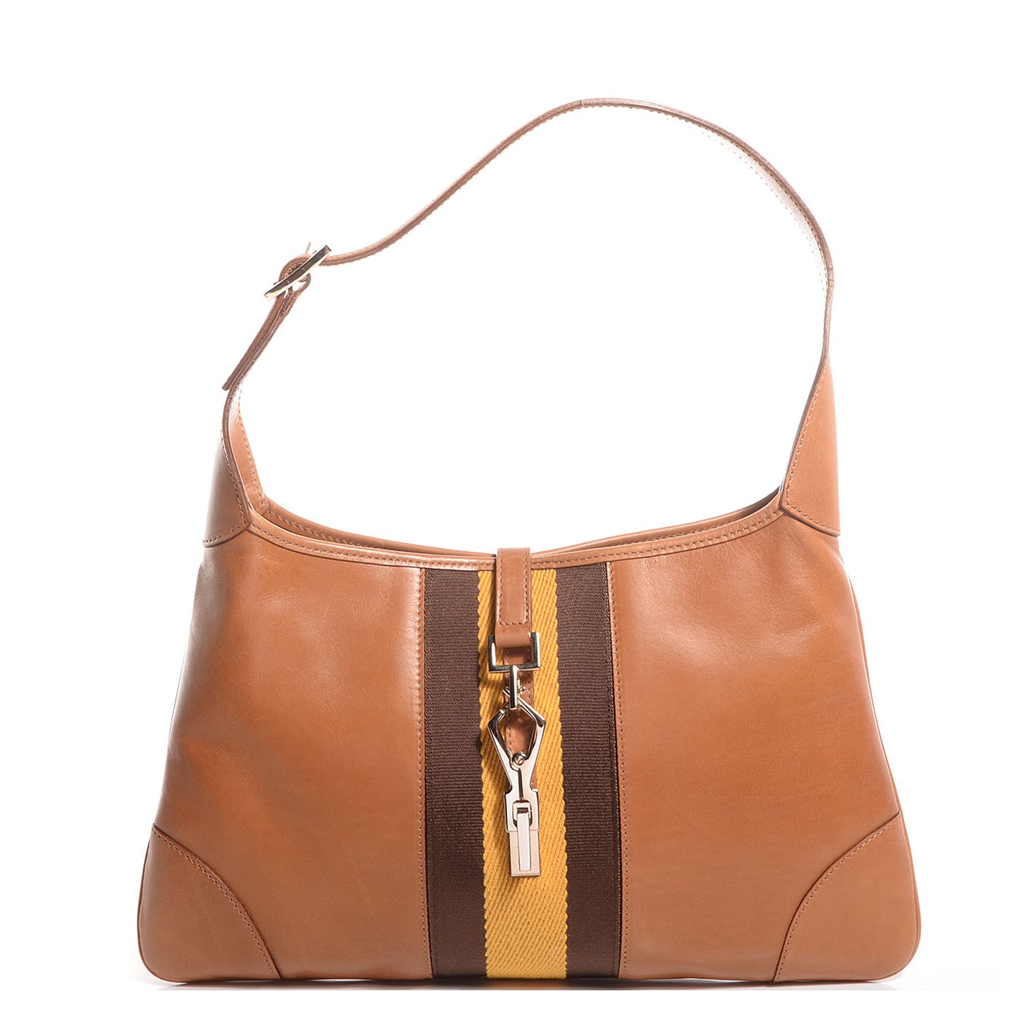 Leather Web Jackie O Hobo