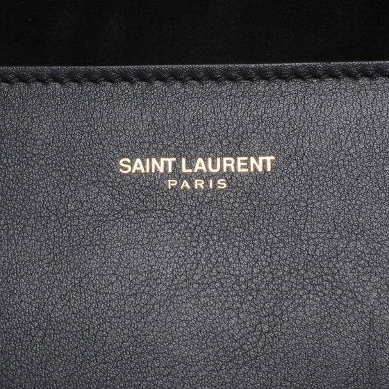 Leather ChYc Clutch Black