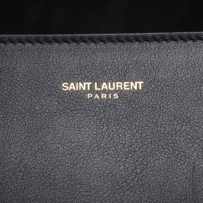 Saint Laurent Leather ChYc Clutch Black 5 of 8