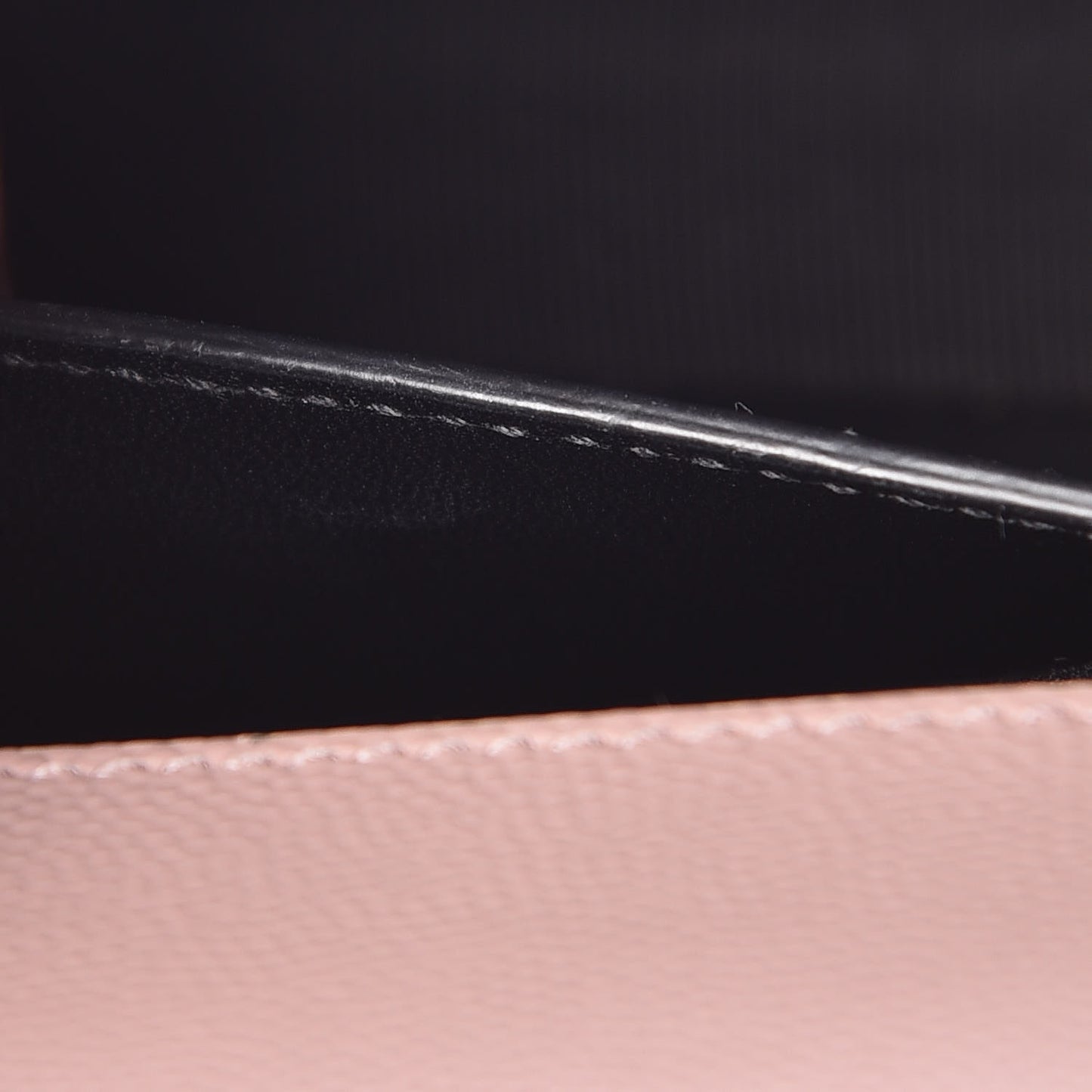 Grain De Poudre Classic Kate Monogram Clutch Pale Pink
