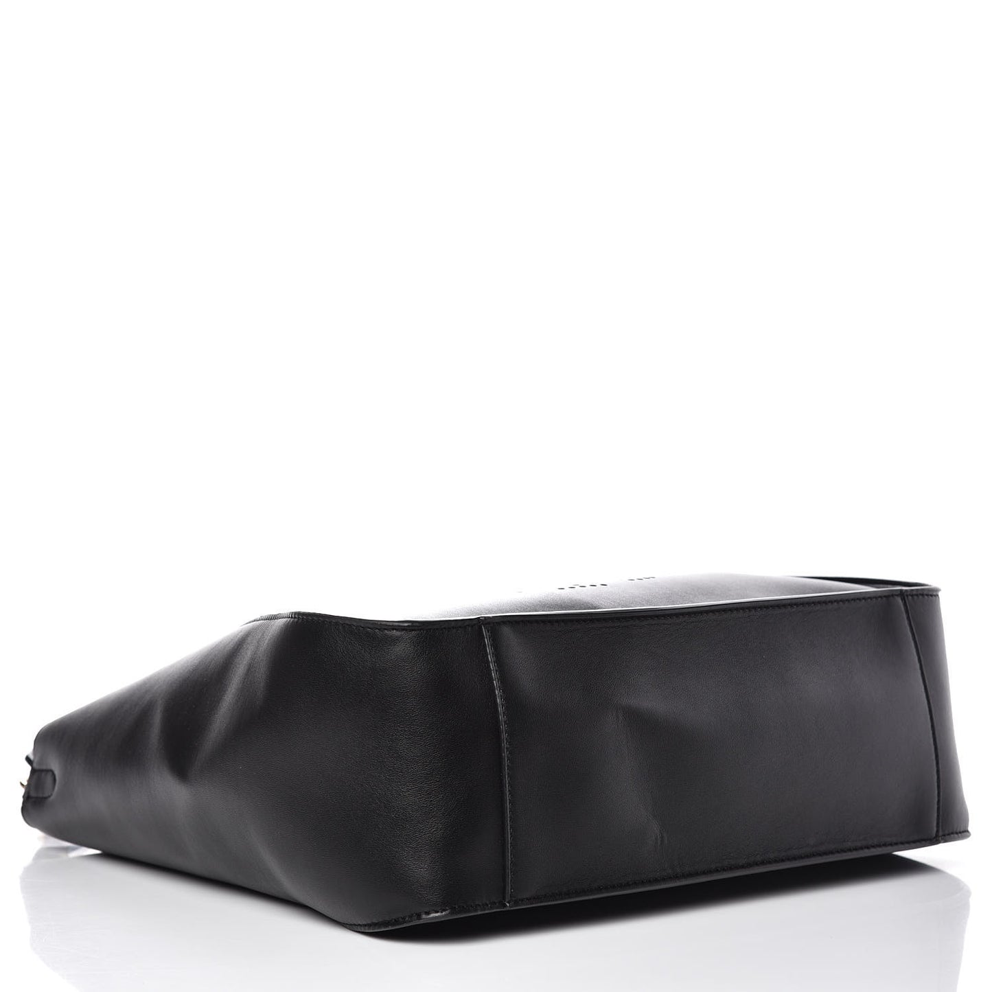 Eco Alter Nappa Perforated Shoulder Bag Black