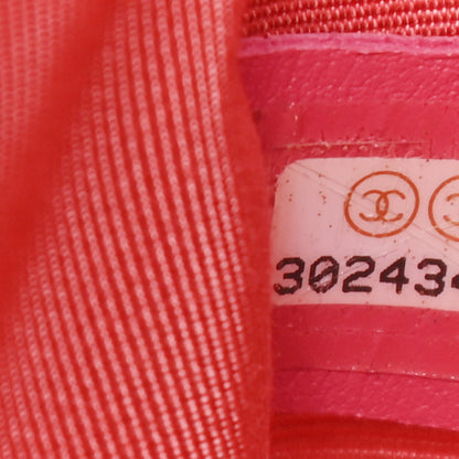 Chanel Tweed Quilted Medium Chanel 19 Flap Coral Pink 7 of 9